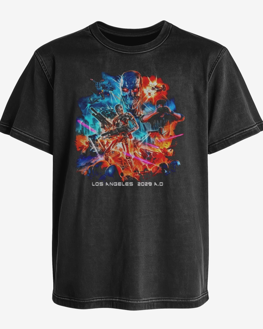 Polera desgastada T2 Angeles