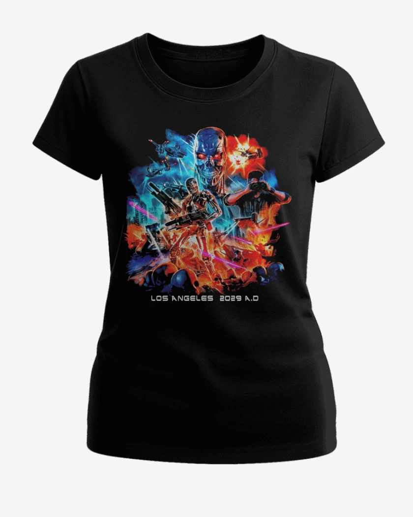 Polera de Mujer Negro de T2 Angeles