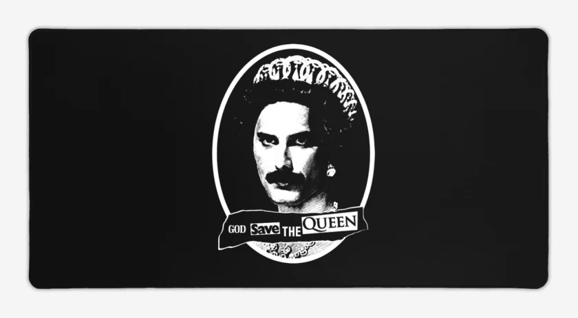 Mouse pad Gamer God save the queen 2