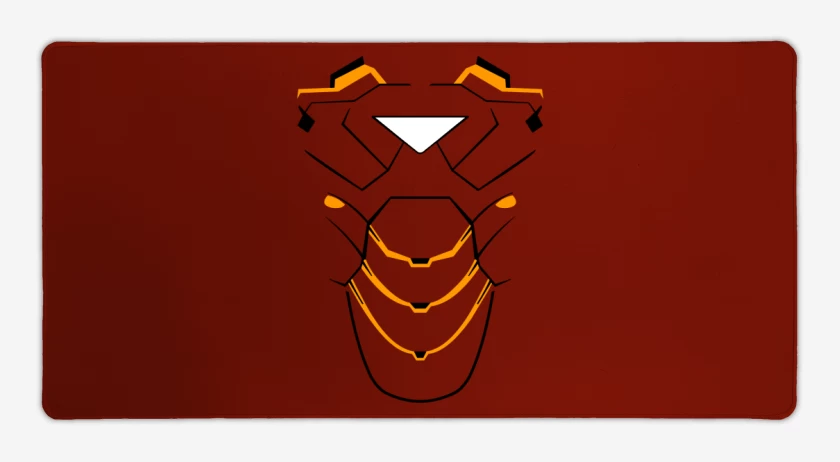 Mouse pad Gamer Rojo de Mark VI