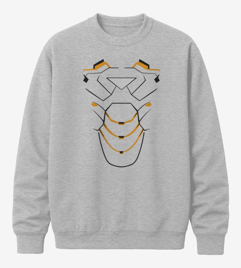 Poleron polo Gris Melange de Mark VI