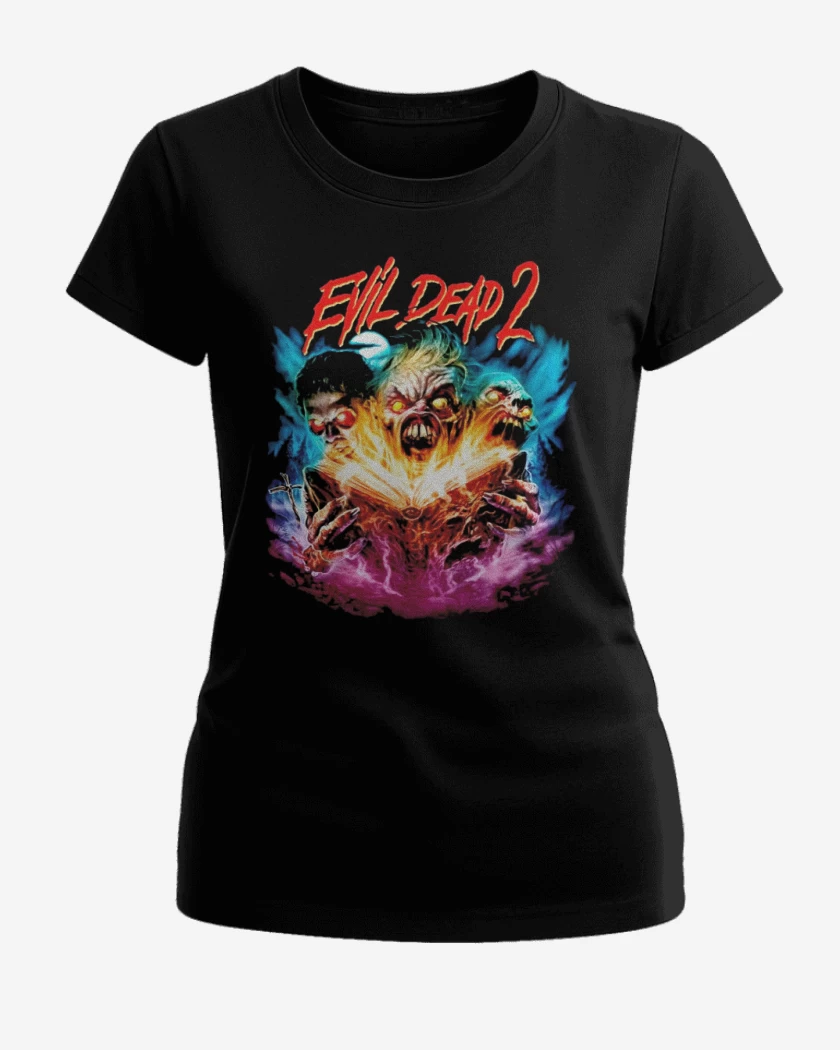 Polera de Mujer Negro de Evil Dead 2