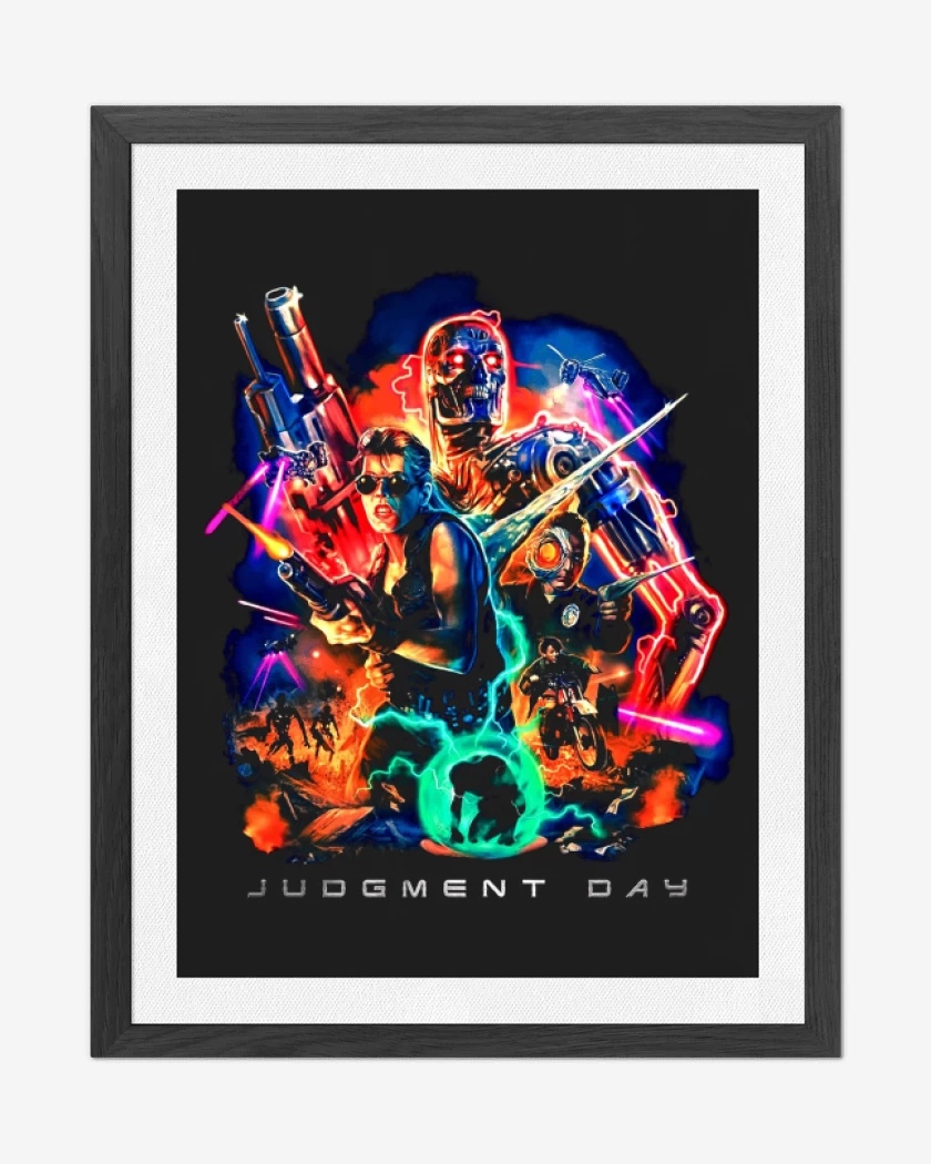 Cuadro decorativo Negro de Judgment Day