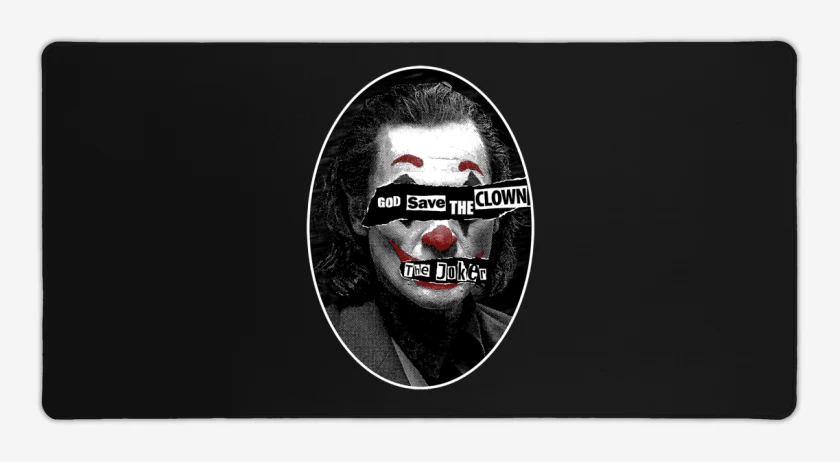 Mouse pad Gamer God save the clown