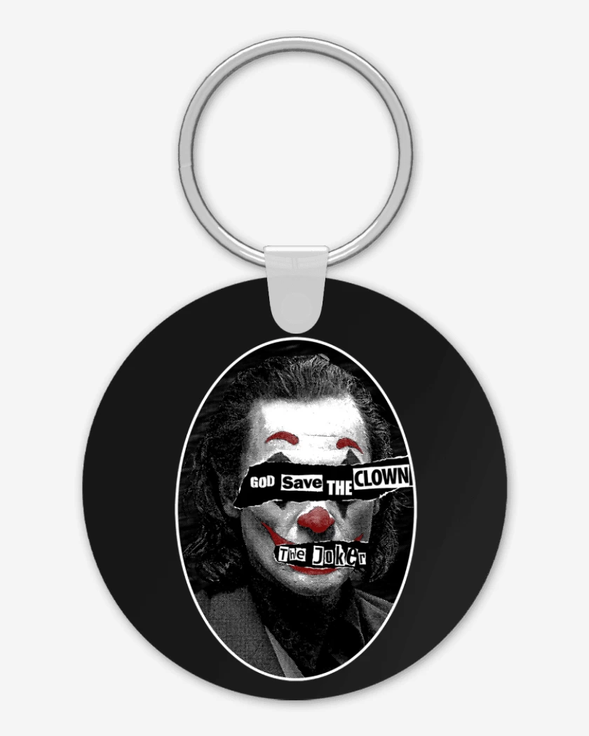 Llavero God save the clown