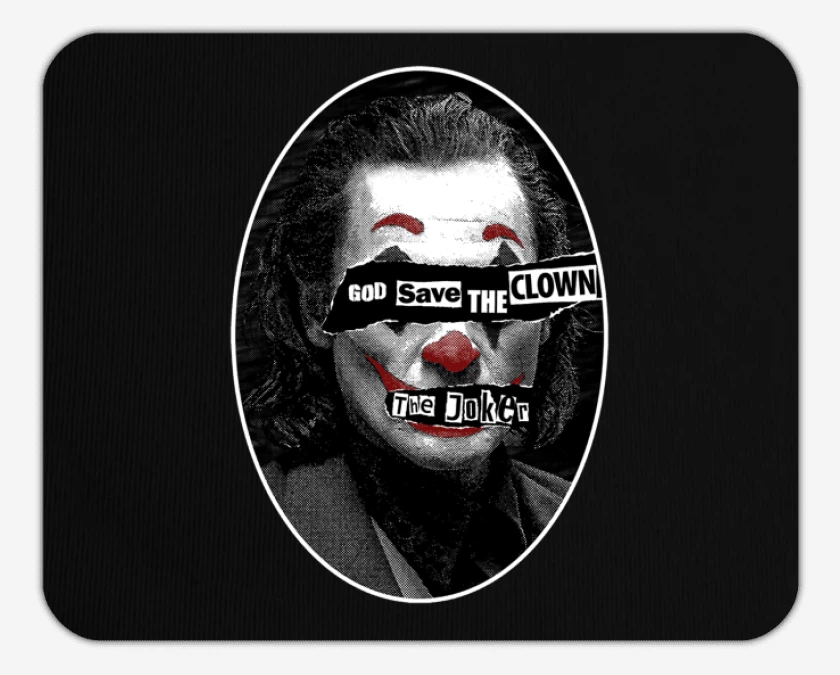 Mousepad God save the clown