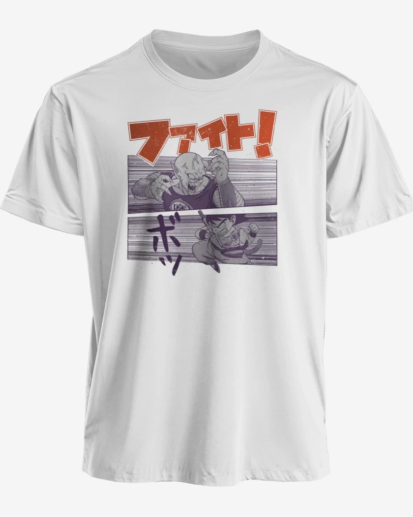 Polera Goku vs Piccolo Daimaku