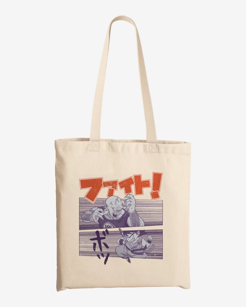 Totebag Goku vs Piccolo Daimaku