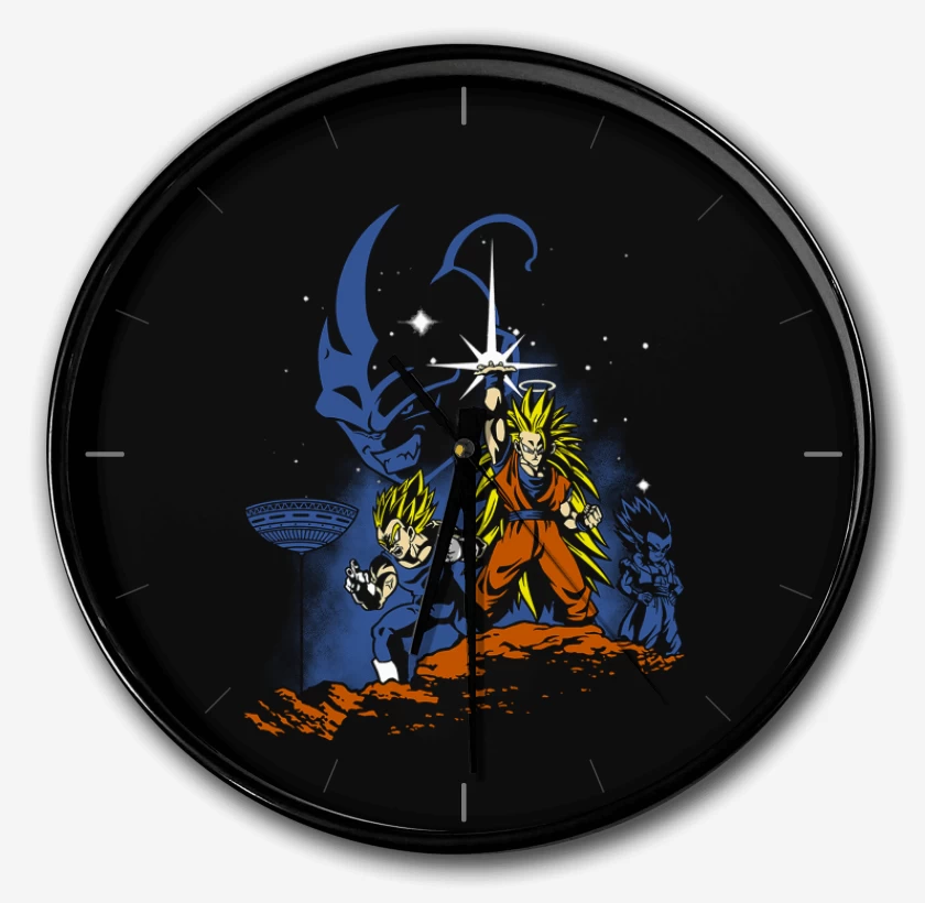 Reloj Negro de Dragon ball Z wars