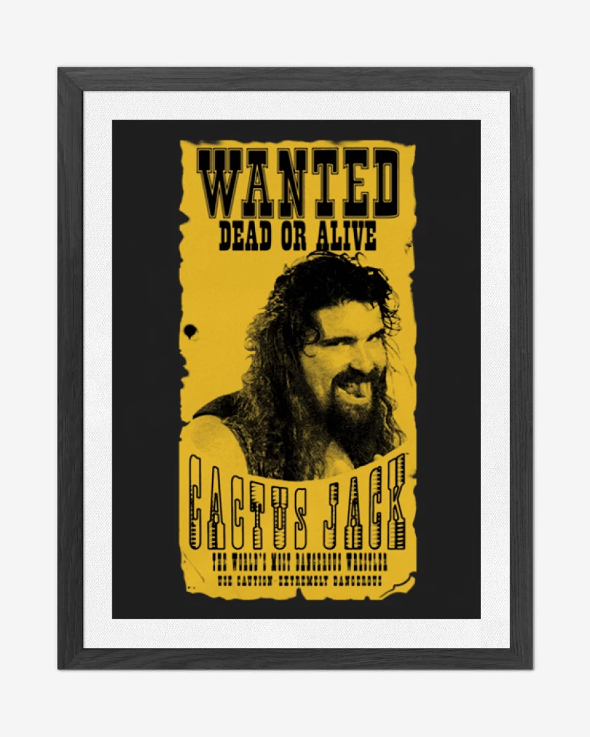 Cuadro decorativo Negro de Cactus Jack