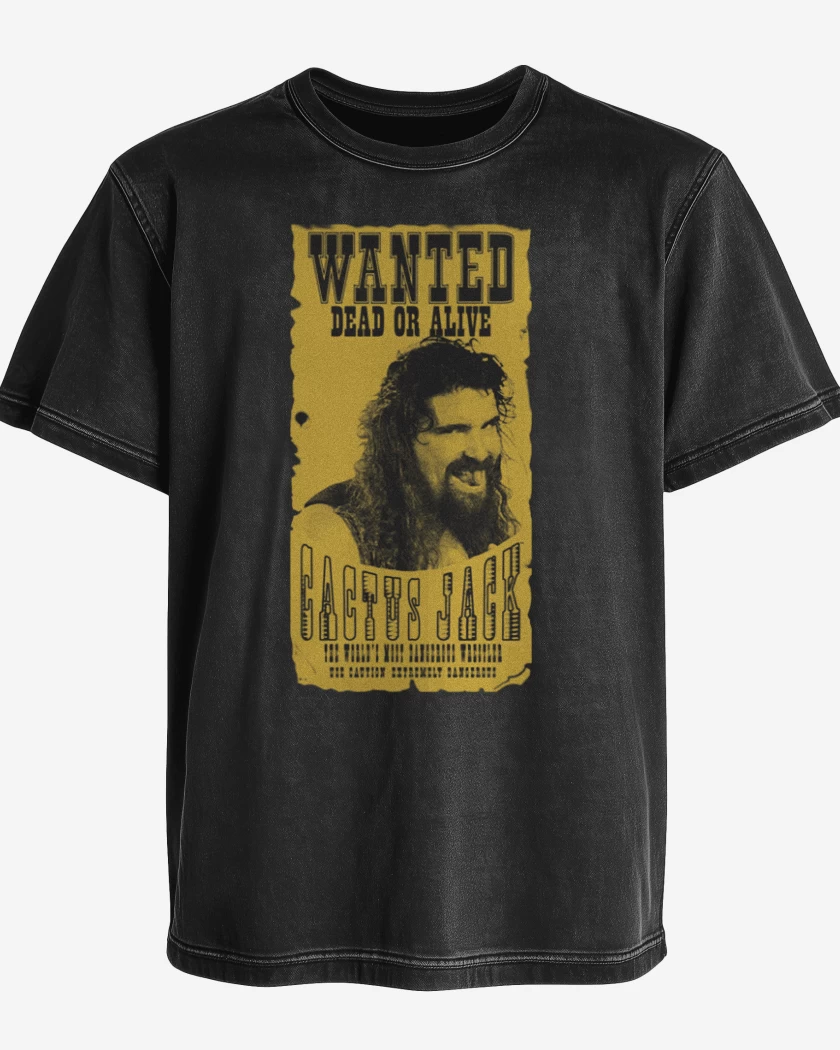 Polera desgastada Cactus Jack