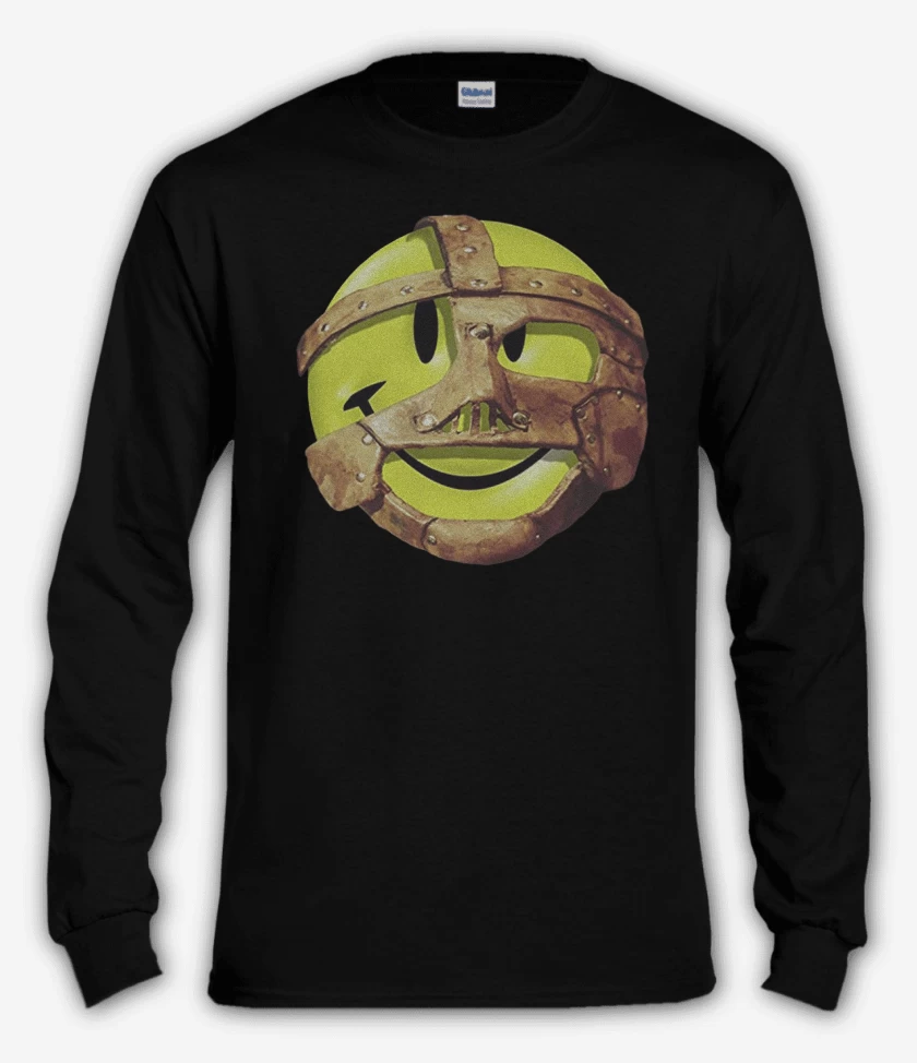 Polera manga larga Negro de Mankind