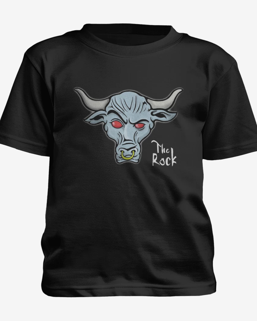 Polera de niño Negro de The Rock