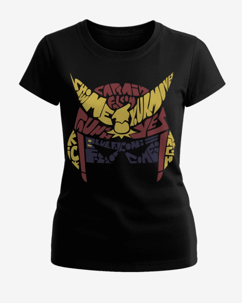 Polera de Mujer Negro de Falcon