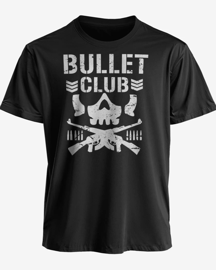 Polera premium Negro de Bullet club