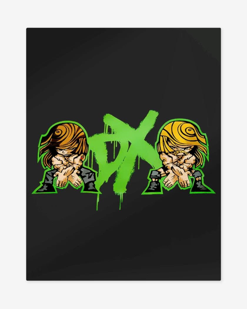 Print metalico Negro de DX