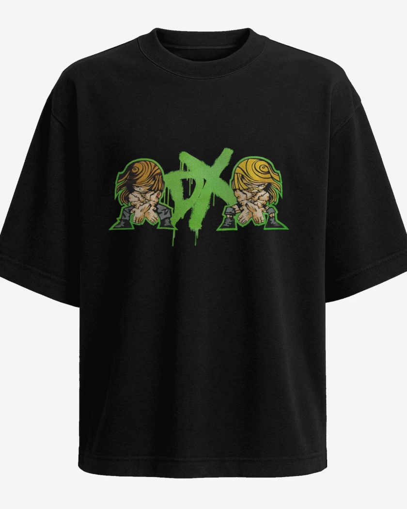 Polera Oversize Negro de DX