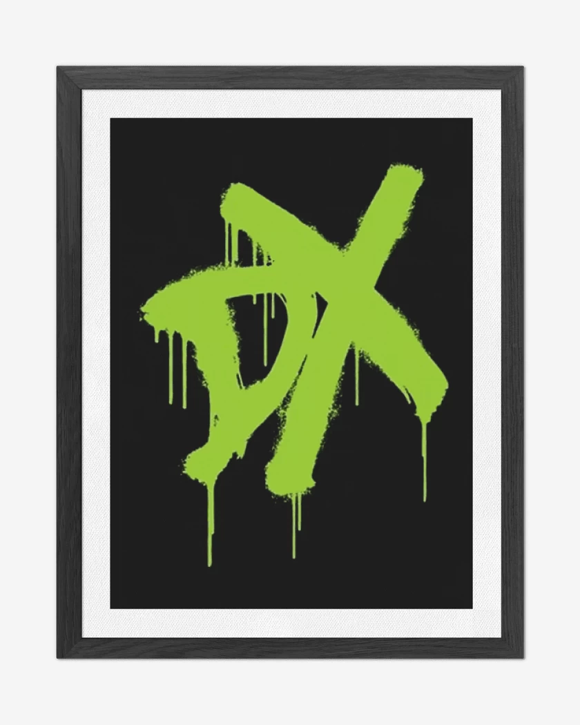 Cuadro decorativo Negro de DX 2