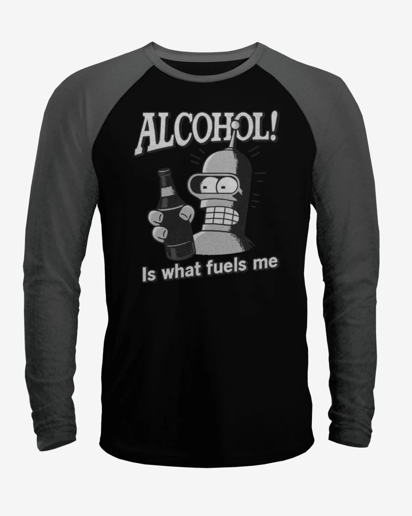 Polera Raglan Bender borrachin