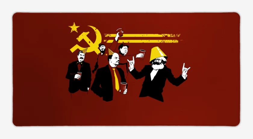 Mouse pad Gamer Rojo de Fiesta!