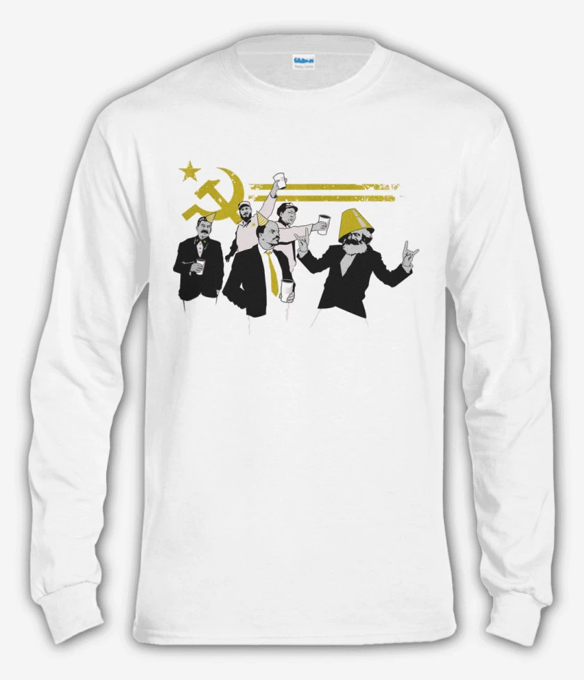 Polera manga larga Blanco de Fiesta!