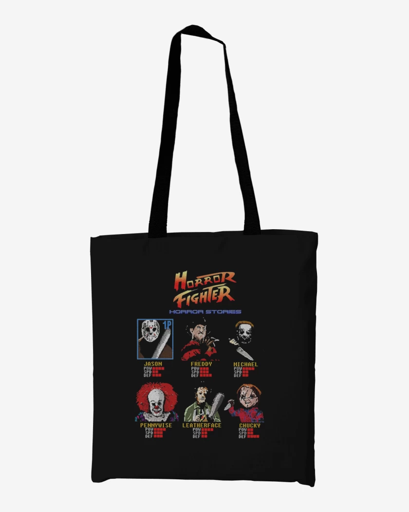 Totebag Horror fighter