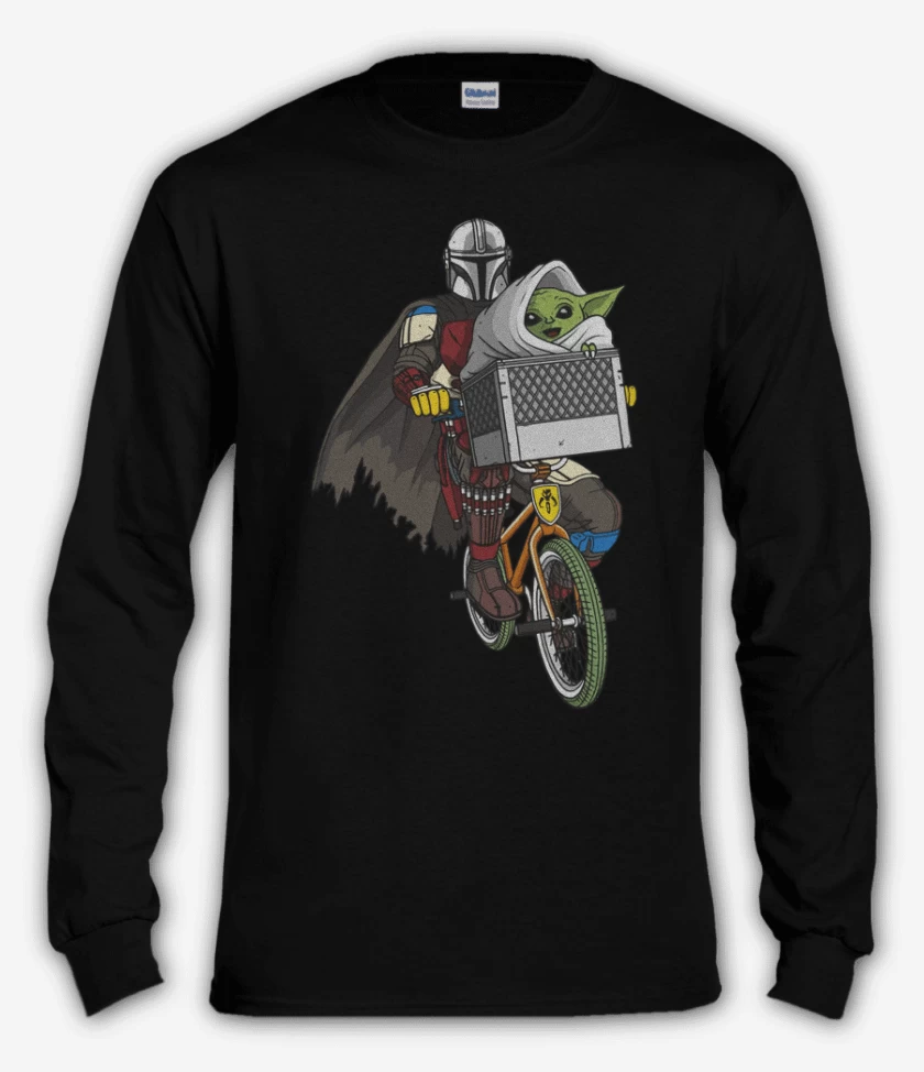 Polera manga larga Yodita quiere ir a casa