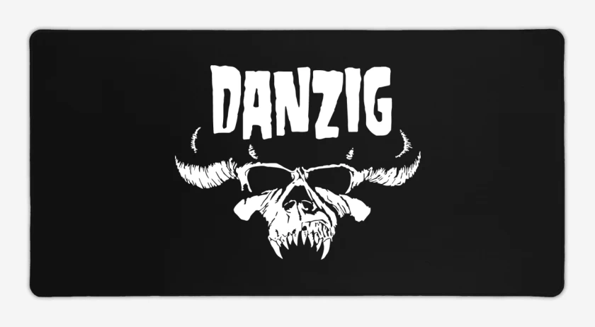 Mouse pad Gamer Negro de Danzig
