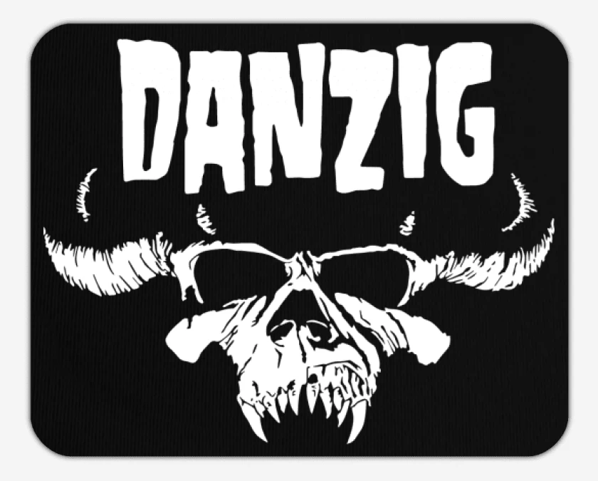 Mousepad Negro de Danzig