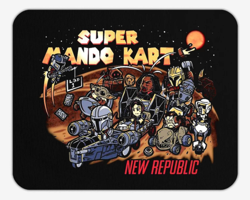 Mousepad Mando Kart