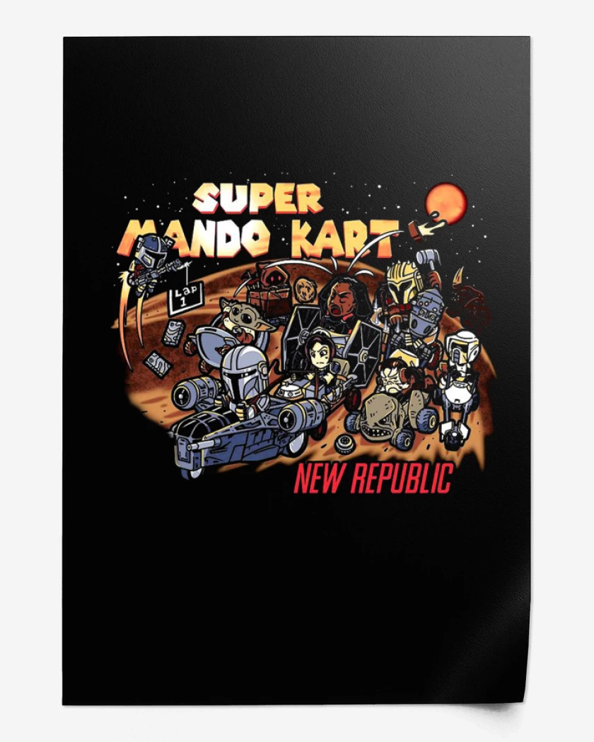 Print Mando Kart