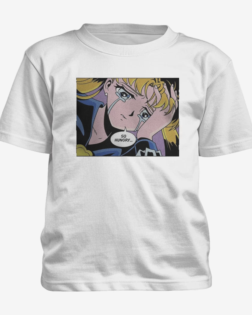 Polera de niño Blanco de Tengo Hambre...