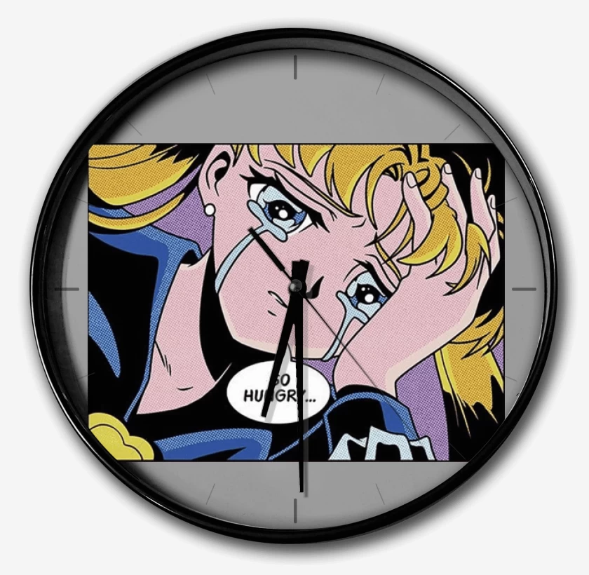 Reloj Gris Melange de Tengo Hambre...
