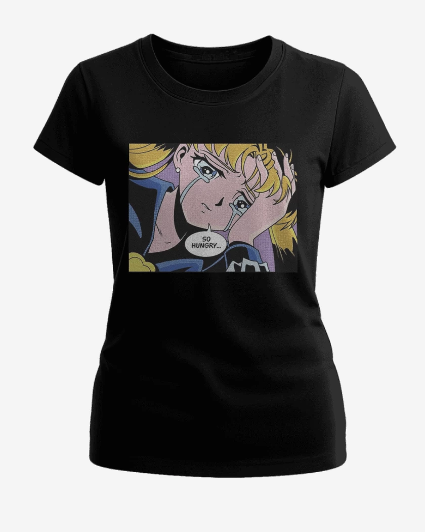 Polera de Mujer Negro de Tengo Hambre...