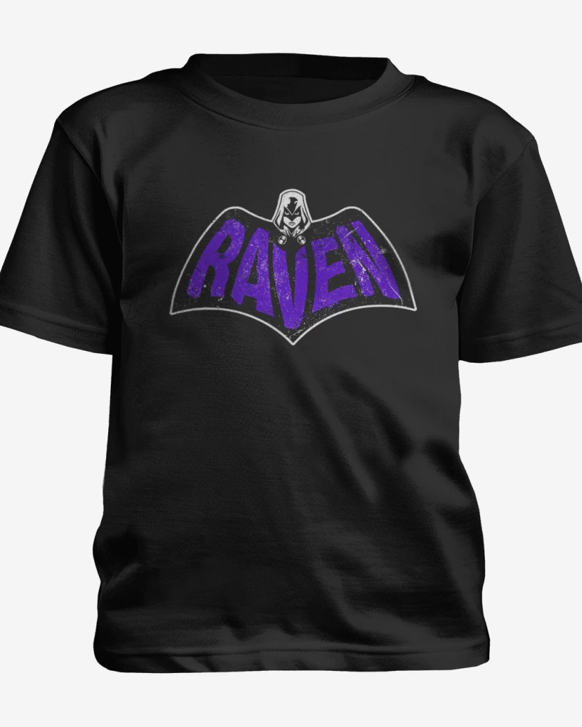 Polera de niño Negro de Raven