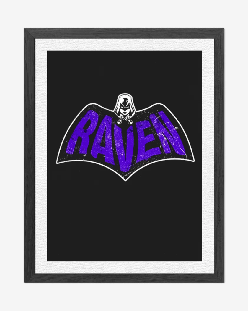 Cuadro decorativo Raven