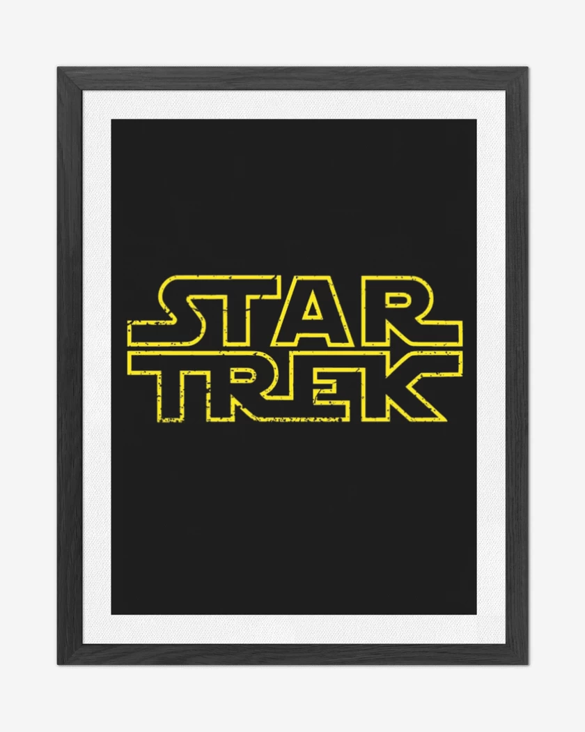 Cuadro decorativo Negro de Star Trek