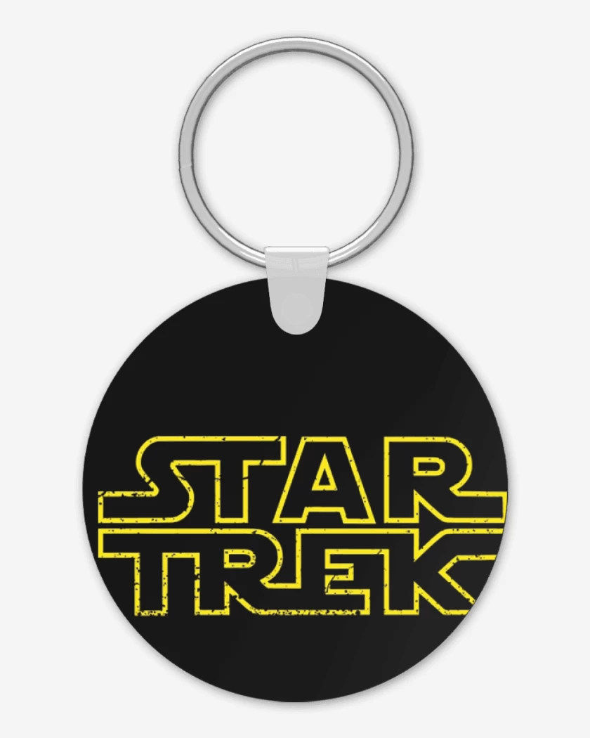 Llavero Negro de Star Trek