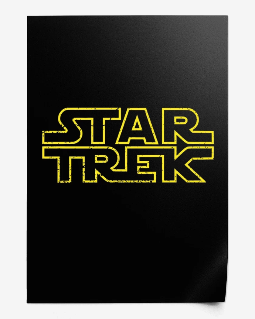 Print Negro de Star Trek