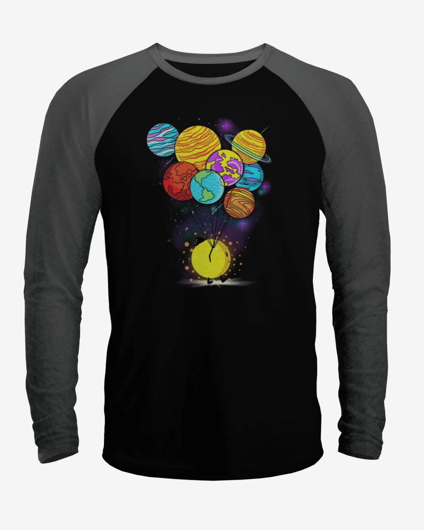 Polera Raglan Sistema solar
