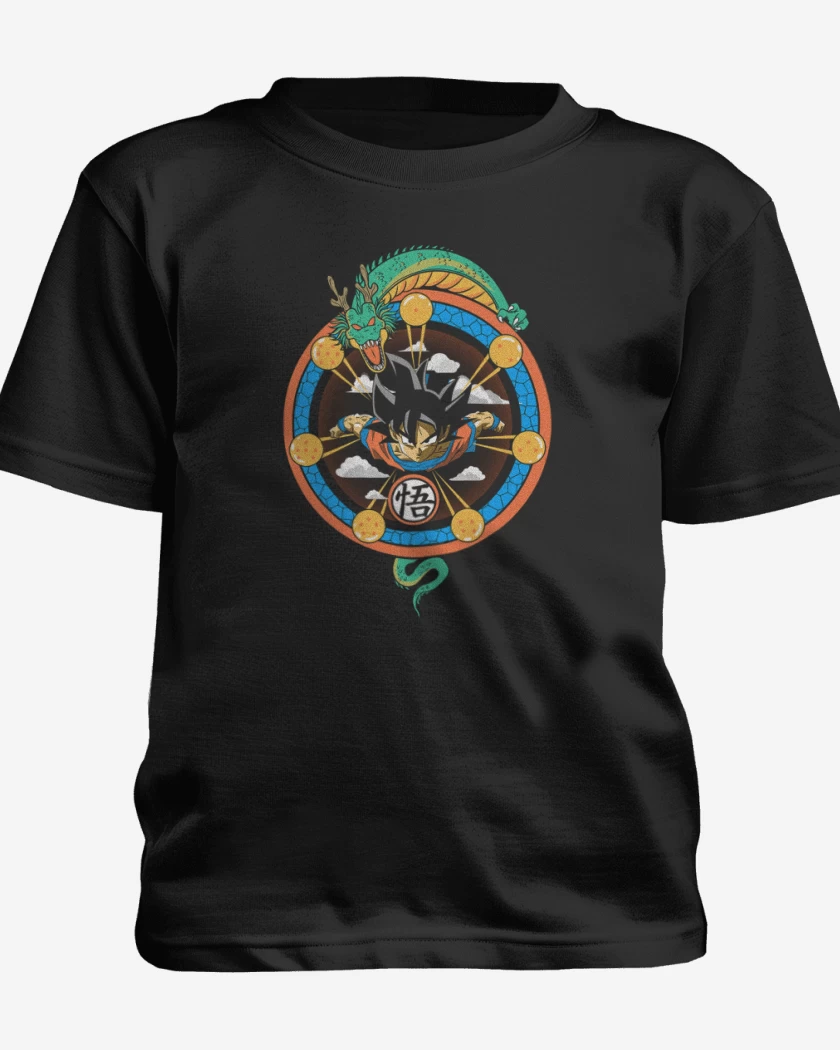 Polera de niño Negro de El dragon