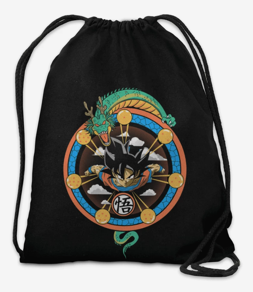 Mochila Negro de El dragon