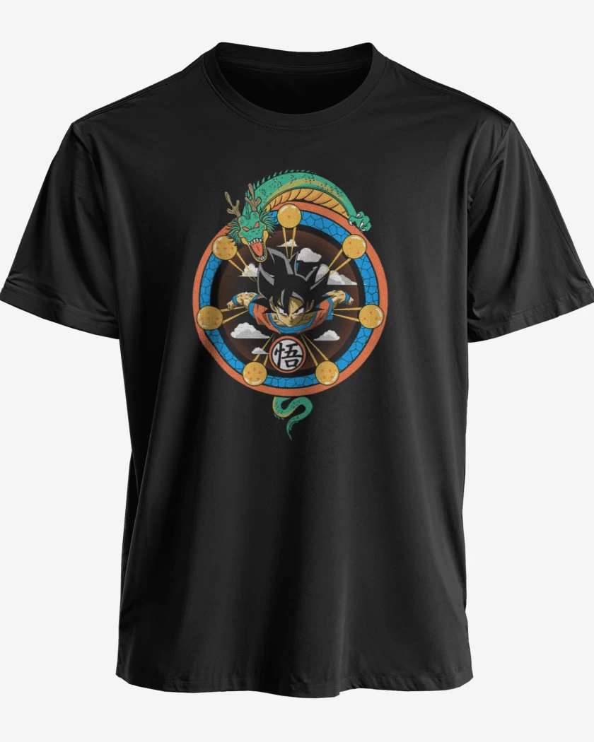 Polera premium Negro de El dragon