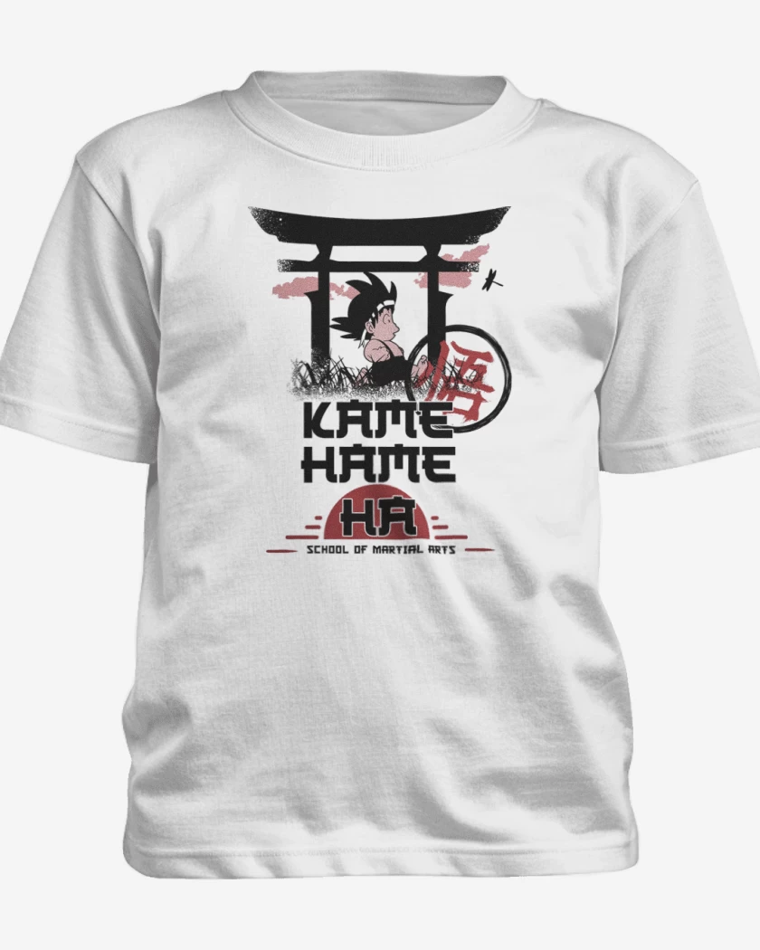 Polera de niño Blanco de Escuela de artes marciales