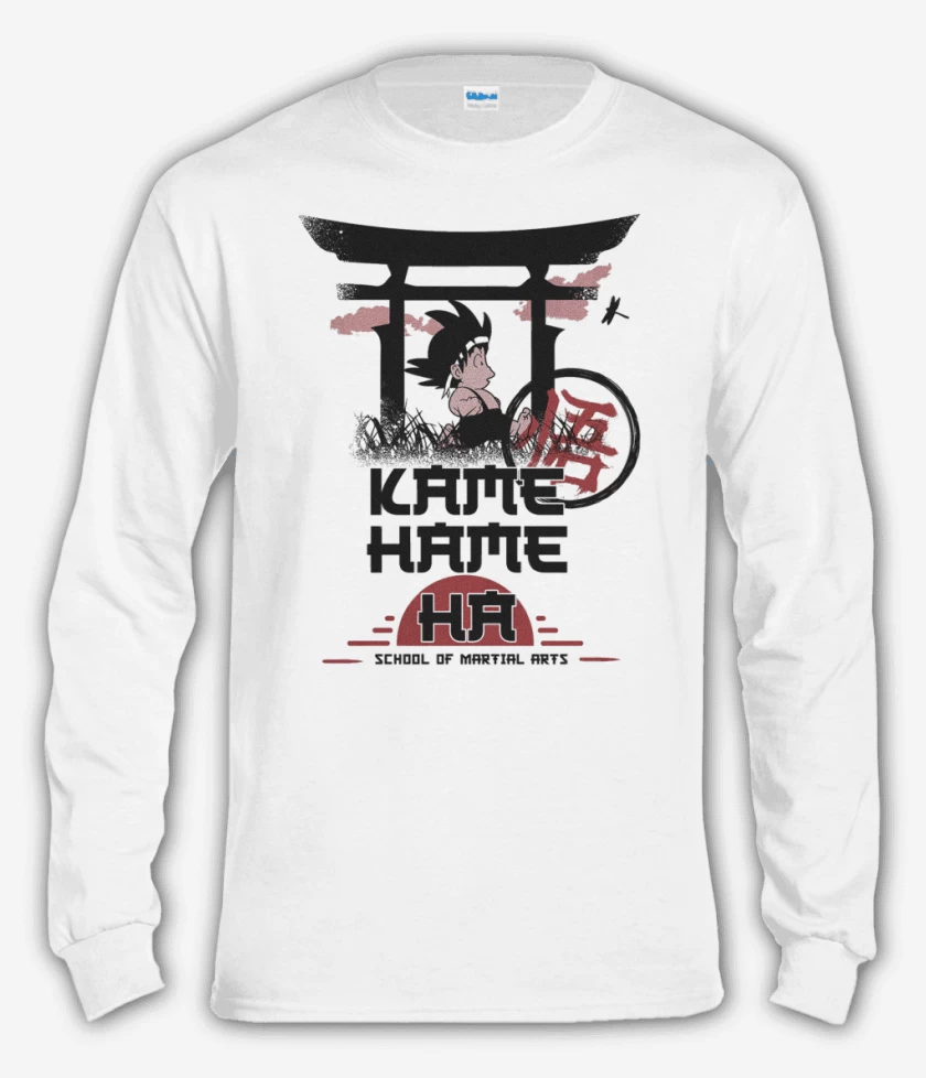 Polera manga larga Escuela de artes marciales