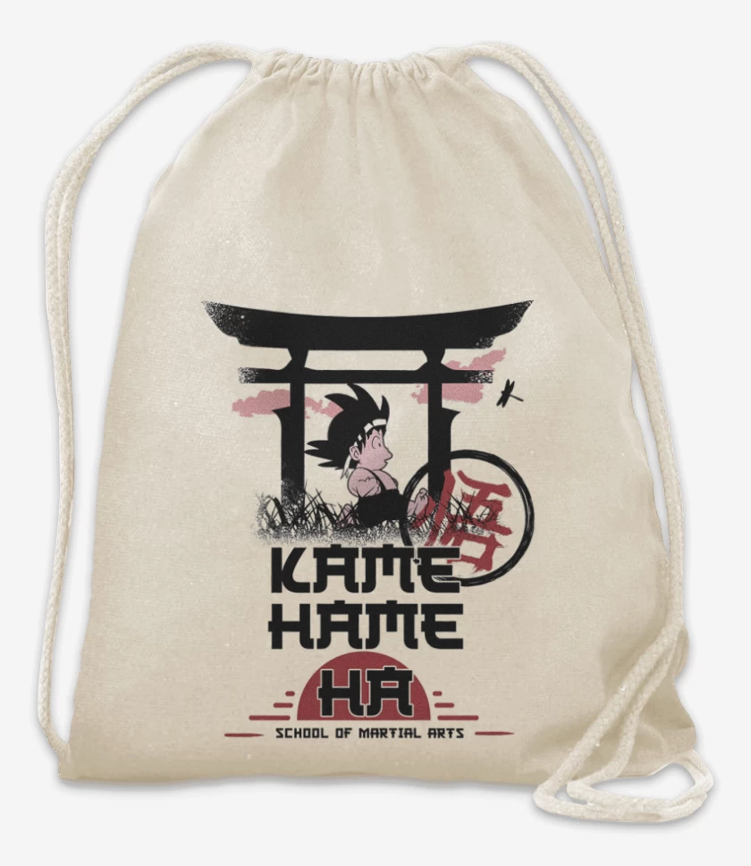 Mochila Blanco de Escuela de artes marciales