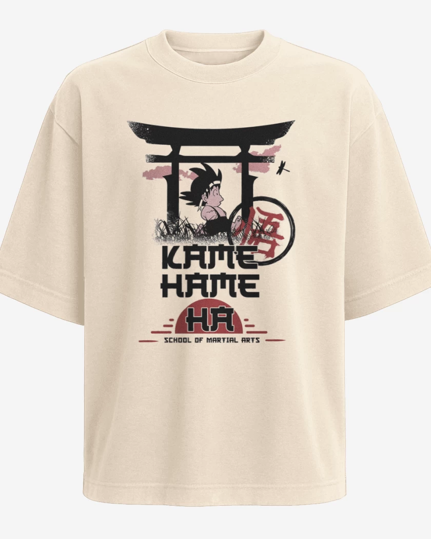 Polera Oversize Escuela de artes marciales