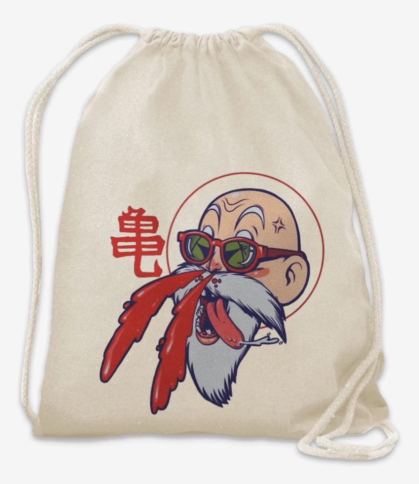 Mochila Blanco de Maestro Roshi