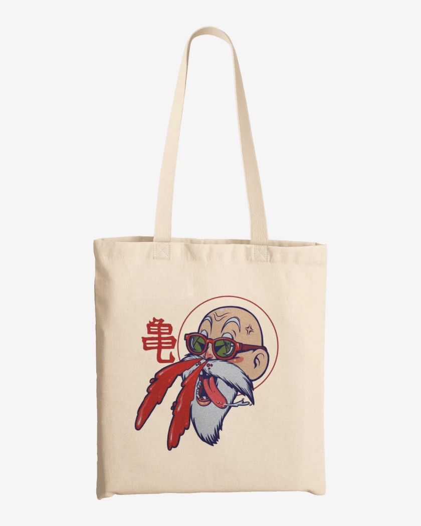 Totebag Blanco de Maestro Roshi