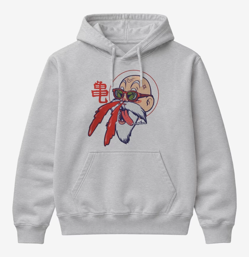 Poleron Canguro básico Gris Melange de Maestro Roshi